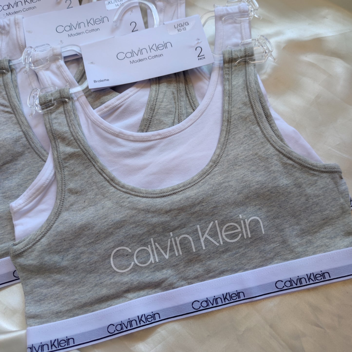 2-Pack bralette niña Calvin klein